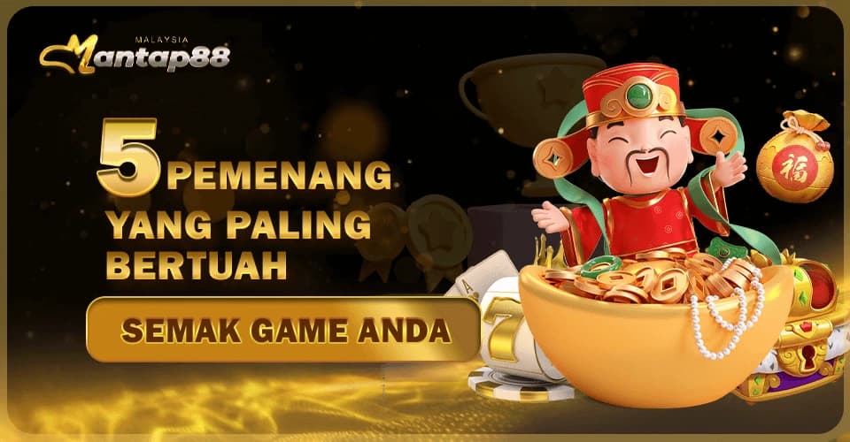 MANTAP88 fortune-themed gaming artwork